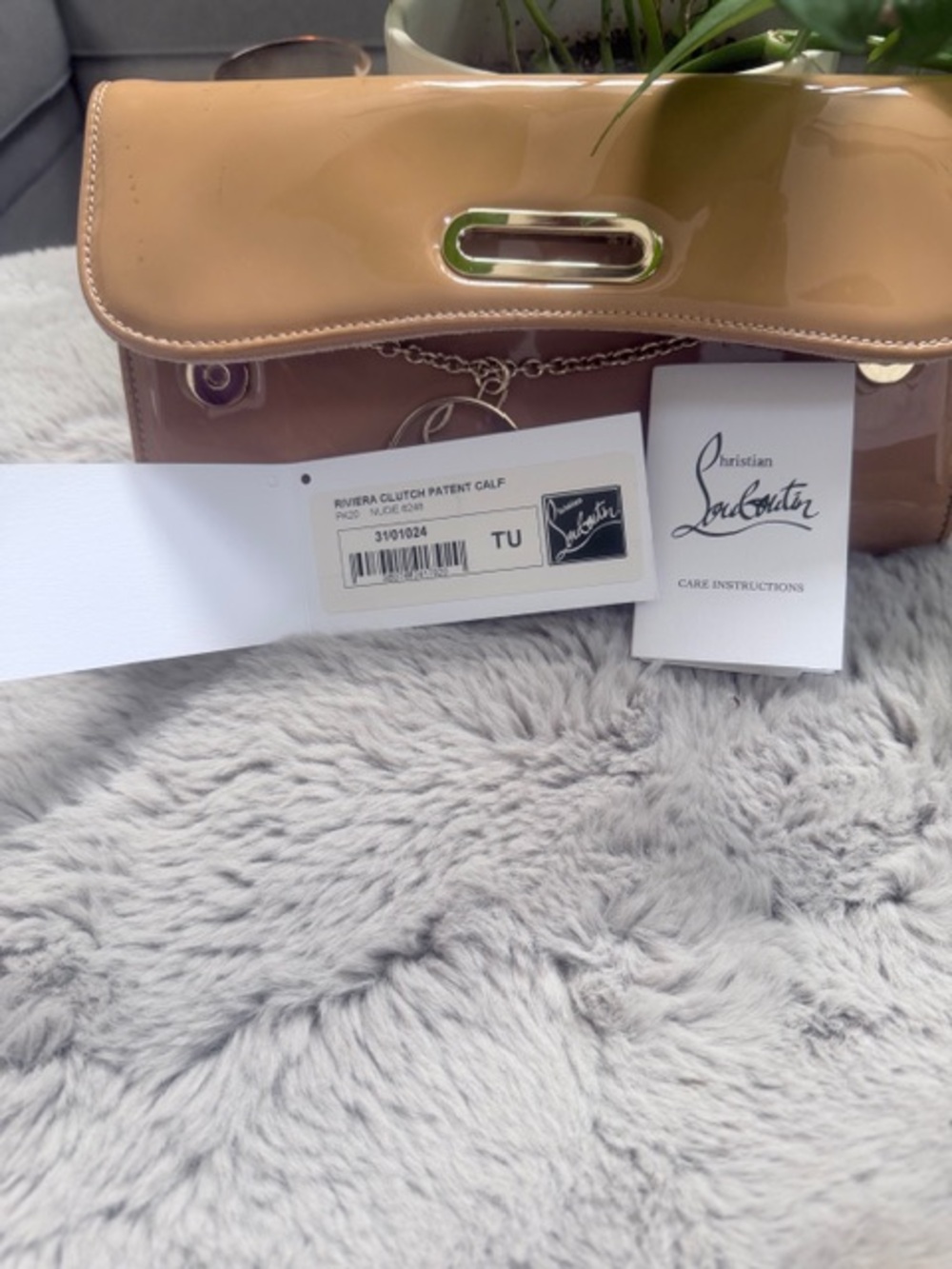 Christian Louboutin Riviera clutch - Picture 8 of 9
